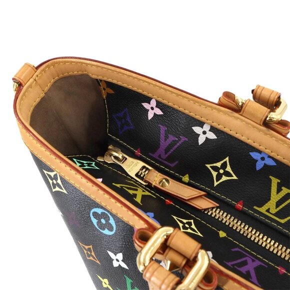 LOUIS VUITTON Monogram Multicolor Sharleen GM Tote Bag Noir M93215 90278709 - Picture 2 of 11